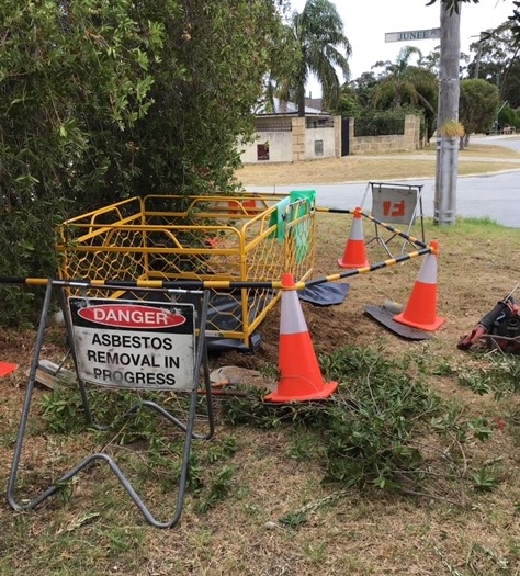 Asbestos cement material (ACM) removal Perth WA